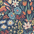 Tradgarden wallpaper in midnight multi color - pattern number 2095 - by Schumacher in the Borastapeter collection