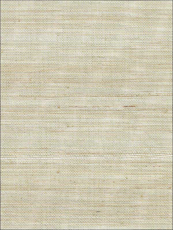 Pearl Grasscloth wallpaper in silver color - pattern number 2732-54745 - by Kenneth James in the Canton Road Grasscloth collection