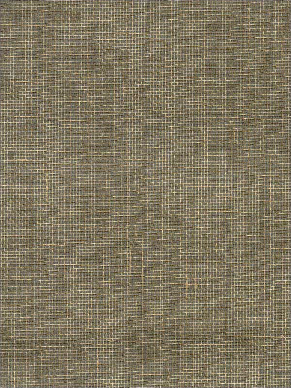 Leyte Grasscloth wallpaper in pewter color - pattern number 2732-80000 - by Kenneth James in the Canton Road Grasscloth collection