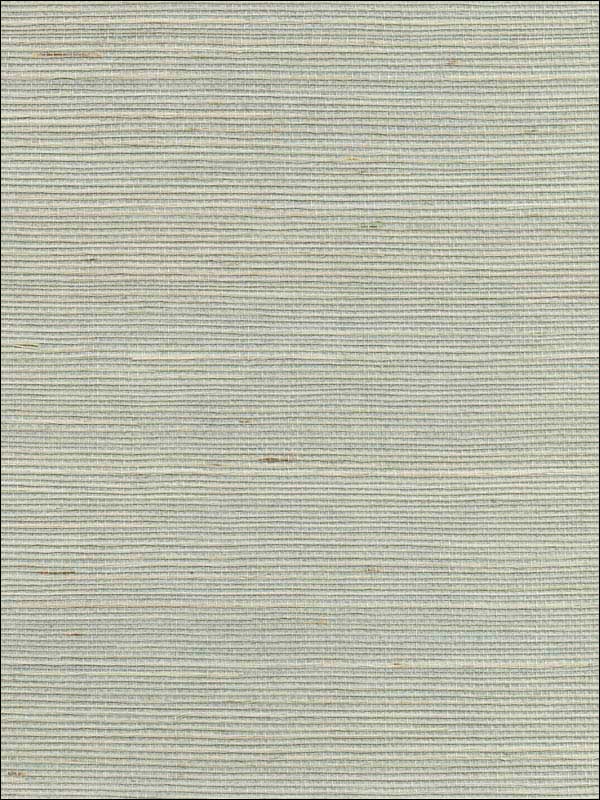 Nantong Grasscloth wallpaper in light blue color - pattern number 2732-80012 - by Kenneth James in the Canton Road Grasscloth collection