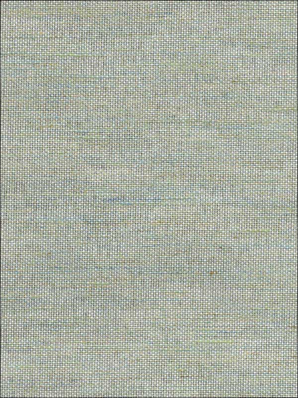 Samai Grasscloth wallpaper in aquamarine color - pattern number 2732-80045 - by Kenneth James in the Canton Road Grasscloth collection