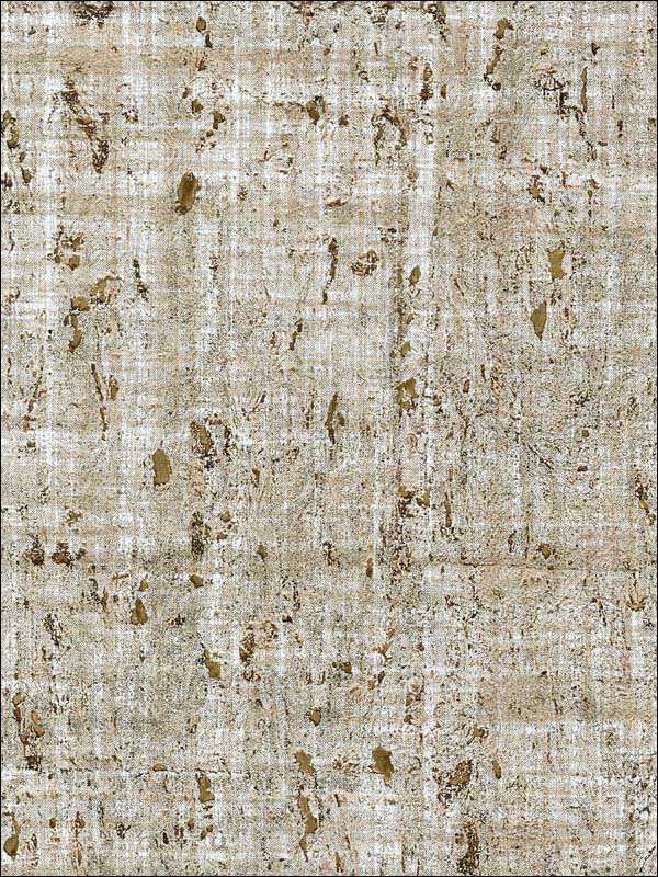 Samal Cork wallpaper in taupe color - pattern number 2732-80049 - by Kenneth James in the Canton Road Grasscloth collection