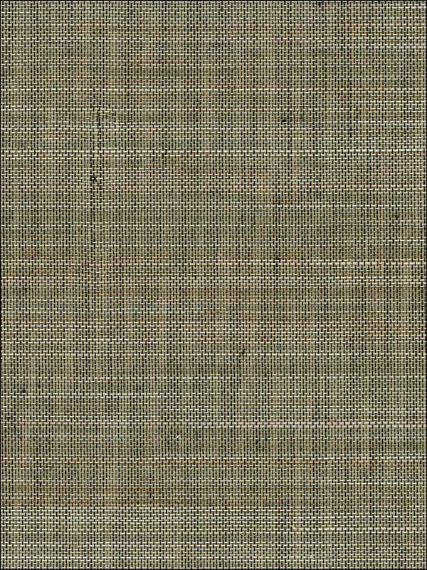 Nanking Abaca Grasscloth wallpaper in brown color - pattern number 2732-80083 - by Kenneth James in the Canton Road Grasscloth collection