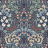 Blomstervall wallpaper in midnight multi color - pattern number 2097 - by Schumacher in the Borastapeter collection
