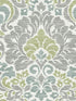 Garden of Eden Damask wallpaper in green color - pattern number 2793-24733 - by A Street Prints in the Celadon collection