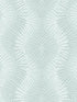 Feliz Beaded Ogee wallpaper in seafoam color - pattern number 2793-87324 - by A Street Prints in the Celadon collection