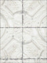 Deerfield Vintage Tin Tile fabric in off white color - pattern number 3115-12431 - by Chesapeake in the Farmhouse collection