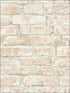 Arlington Brick fabric in multicolor color - pattern number 3115-12482 - by Chesapeake in the Farmhouse collection
