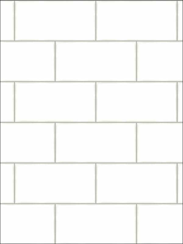 Freedom Subway Tile fabric in off white color - pattern number 3115-12491 - by Chesapeake in the Farmhouse collection
