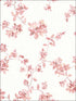 Cyrus Floral fabric in rose color - pattern number 3115-24483 - by Chesapeake in the Farmhouse collection