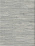 Tibetan Grasscloth Peel and Stick fabric in grey color - pattern number NU2276 - by Brewster in the NuWallpaper II collection