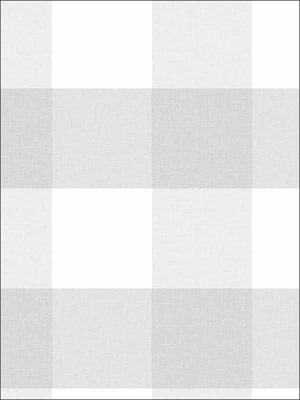 Farmhouse Plaid Peel and Stick wallpaper in neutral color - pattern number NUS2691 - by Brewster in the NuWallpaper II collection