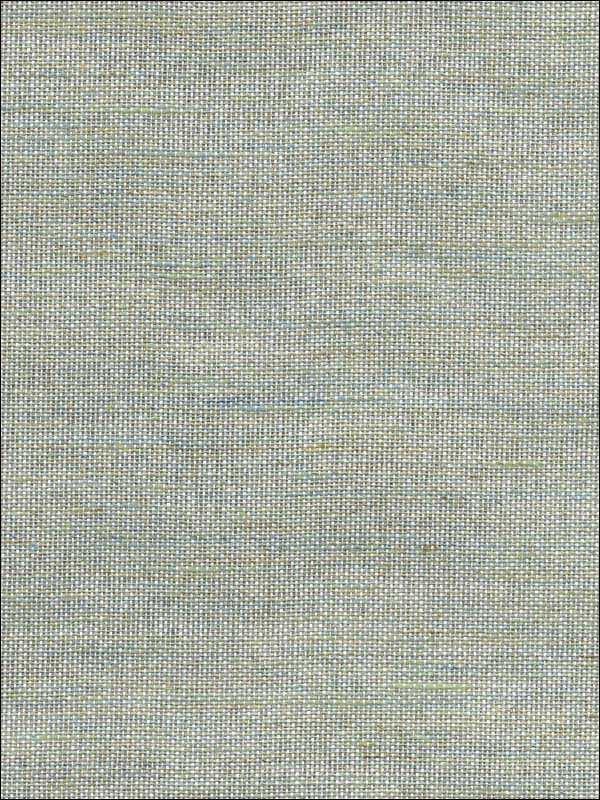 Grasscloth W3440 wallpaper in light blue silver metallic color - pattern number W3440.115.0 - by Kravet in the Elements Grasscloth collection