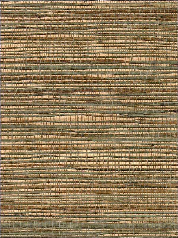 Grasscloth W3445 wallpaper in sage gold color - pattern number W3445.416.0 - by Kravet in the Elements Grasscloth collection