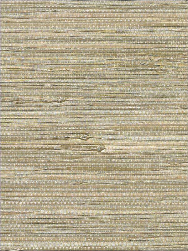 Grasscloth W3459 wallpaper in silver metallic beige color - pattern number W3459.1611.0 - by Kravet in the Elements Grasscloth collection