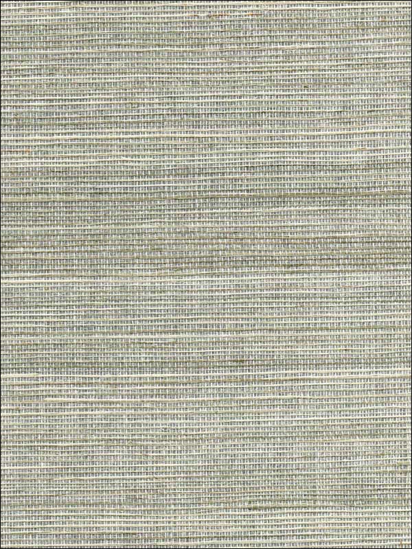 Grasscloth W3460 wallpaper in silver metallic light grey color - pattern number W3460.11.0 - by Kravet in the Elements Grasscloth collection