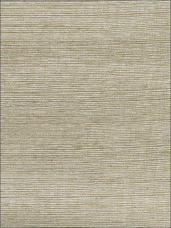 Grasscloth W3462 wallpaper in light grey silver metallic color - pattern number W3462.1611.0 - by Kravet in the Elements Grasscloth collection