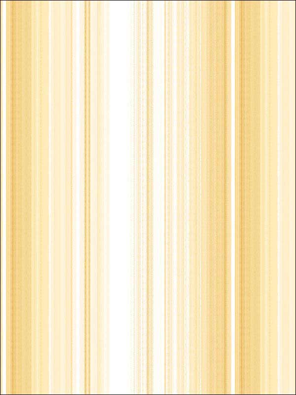 Organic Stripe wallpaper in yellow color - pattern number MH36509 - by Patton Norwall in the Manor House by Norwall collection