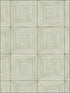 Parquet wallpaper in green color - pattern number MH36525 - by Patton Norwall in the Manor House by Norwall collection