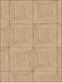 Parquet wallpaper in ochre brown color - pattern number MH36528 - by Patton Norwall in the Manor House by Norwall collection