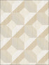 Dimensonal Diamonds fabric in beige color - pattern number CK36619 - by Patton Norwall in the Creative Kitchens collection