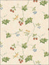 Trellis Trail wallpaper in red green blue beige color - pattern number KE29900 - by Patton Norwall in the Creative Kitchens collection