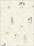 Summer Botanical fabric in blue purple bone color - pattern number SP21157 - by Patton Norwall in the Creative Kitchens collection