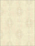Medallion Striped wallpaper in off white raised ink color - pattern number 1731407 - by Seabrook in the Mercury by Etten Gallerie collection