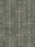 Medallion Striped wallpaper in black metallic silver raised ink color - pattern number 1731408 - by Seabrook in the Mercury by Etten Gallerie collection