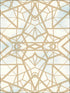 Shatter Geometric Peel and Stick fabric in gold color - pattern number RMK10689WP - by York in the Peel and Stick Wallpaper by York collection