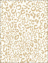 Leopard Peel and Stick fabric in gold color - pattern number RMK10700WP - by York in the Peel and Stick Wallpaper by York collection