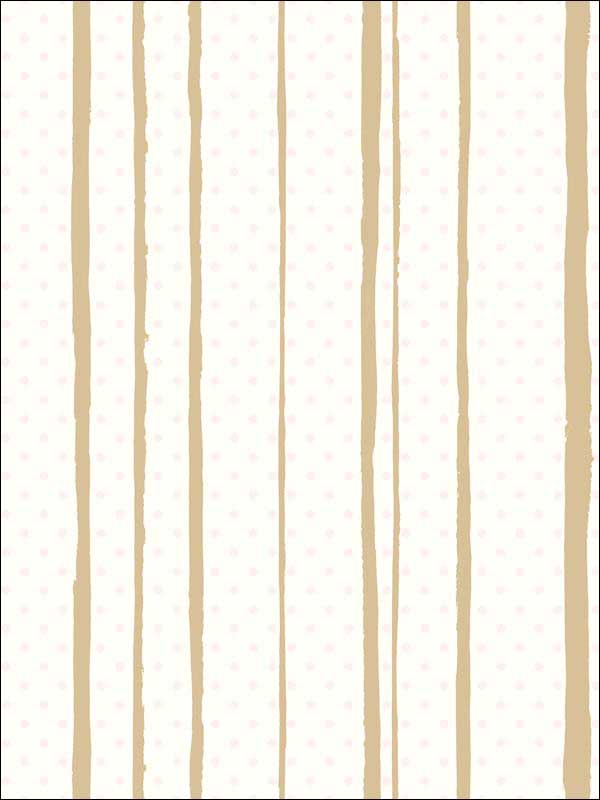 All Mixed Up Peel and Stick fabric in pink gold color - pattern number RMK10703WP - by York in the Peel and Stick Wallpaper by York collection