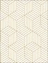 Striped Hexagon Peel and Stick fabric in white gold color - pattern number RMK10704WP - by York in the Peel and Stick Wallpaper by York collection