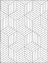 Striped Hexagon Peel and Stick fabric in white grey color - pattern number RMK10705WP - by York in the Peel and Stick Wallpaper by York collection