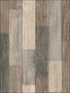 Dark Weathered Plank Peel and Stick fabric in brown color - pattern number RMK10841WP - by York in the Peel and Stick Wallpaper by York collection