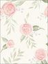 Watercolor Roses fabric in coral color - pattern number MK1128 - by Magnolia Home by Joanna Gaines in the Magnolia Home Artful Prints and Patterns collection