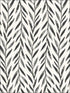 Willow fabric in black color - pattern number MK1136 - by Magnolia Home by Joanna Gaines in the Magnolia Home Artful Prints and Patterns collection