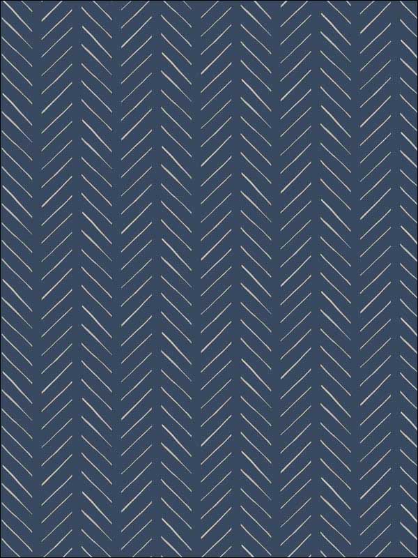 Pick Up Sticks fabric in blue color - pattern number MK1173 - by Magnolia Home by Joanna Gaines in the Magnolia Home Artful Prints and Patterns collection