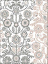 Lovebirds Folk Stripe fabric in light pink color - pattern number 2821-25105 - by A Street Prints in the Folklore Nordic Style collection
