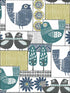 Hennika Patchwork fabric in multicolor color - pattern number 2821-25114 - by A Street Prints in the Folklore Nordic Style collection