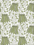 Peas in a Pod Garden wallpaper in olive color - pattern number 2821-25120 - by A Street Prints in the Folklore Nordic Style collection