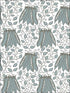 Peas in a Pod Garden wallpaper in turquoise color - pattern number 2821-25121 - by A Street Prints in the Folklore Nordic Style collection