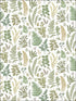Britta Herbs 2 Panel mural in green color - pattern number 2821-SM25155 - by A Street Prints in the Folklore Nordic Style collection