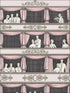 Teatro fabric in ballet slipper color - pattern number 114/4008.CS.0 - by Cole and Son in the Fornasetti III collection