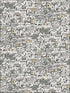Mediterranea fabric in white and metallic color - pattern number 114/7013.CS.0 - by Cole and Son in the Fornasetti III collection