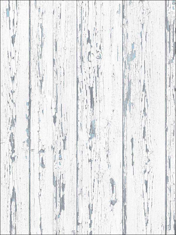 Shiplap fabric in white blue turquoise cotton grey color - pattern number FH37532 - by Patton Norwall in the Farmhouse Living collection