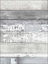 Beachwood wallpaper in white blue grey dove color - pattern number FH37554 - by Patton Norwall in the Farmhouse Living collection