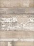 Beachwood wallpaper in brown beige color - pattern number FH37556 - by Patton Norwall in the Farmhouse Living collection