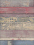 Beachwood wallpaper in red navy color - pattern number FH37557 - by Patton Norwall in the Farmhouse Living collection
