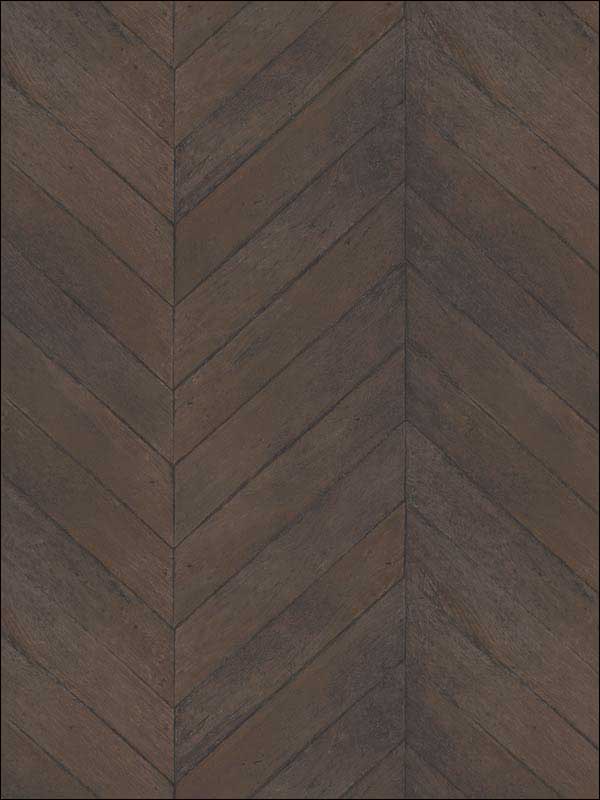 Chevron Wood fabric in brown color - pattern number G67997 - by Patton Norwall in the Organic Textures collection